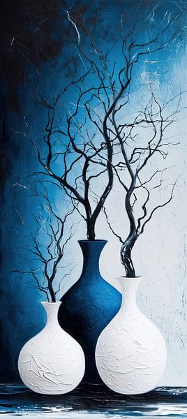 Still life Blue White by Art Whims