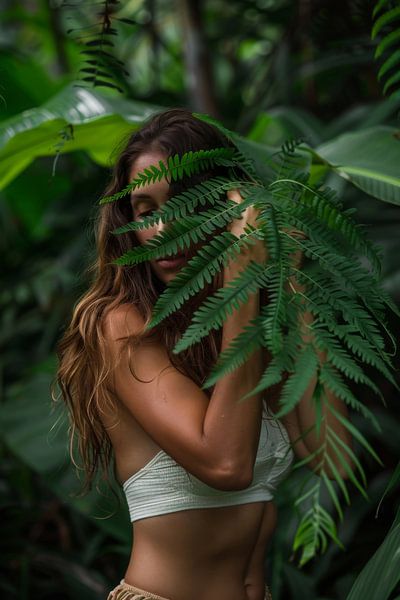 Verborgene Schönheit im Dschungel von Poster Art Shop