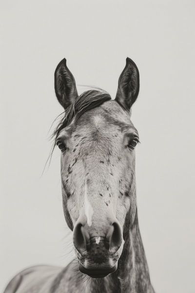 Horse portrait by Poster Art Shop