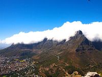 Tafelberg in Wolken