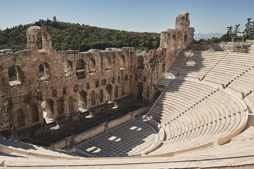 Odeion of Herod Atticus by Bart Rondeel
