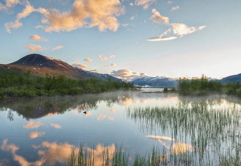 Sunrise Kiruna - Nikkaluokta (Suède) par Marcel Kerdijk
