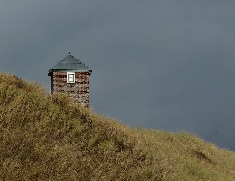 Donkere lucht aan zee von Mario Visser