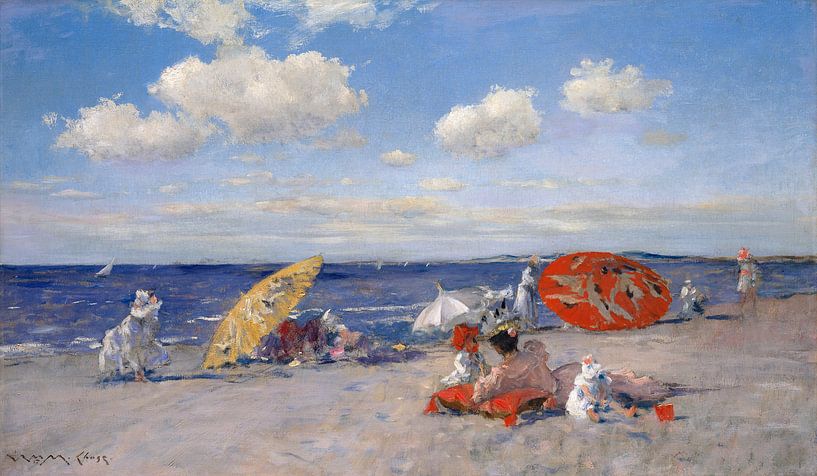 Am Meer, William Merritt Chase - ca. 1892 von Het Archief