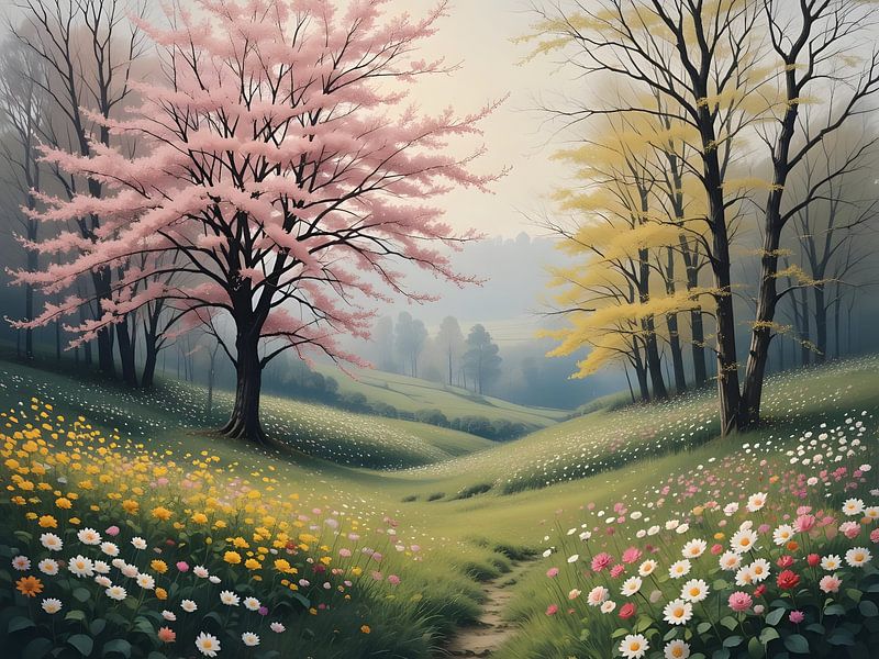 Blühende Bäume von HorizonArtistry