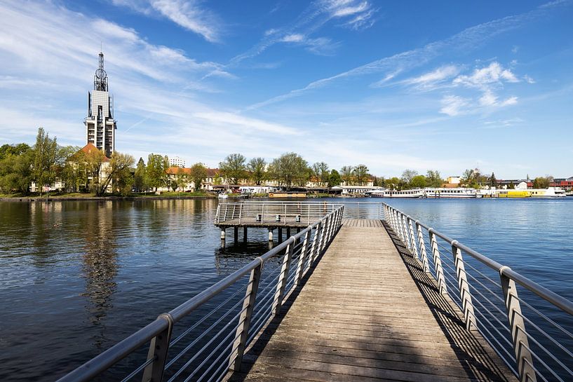 Potsdam Skyline on the Havel by Frank Herrmann