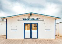 Strandhütte am Albertstrand in Knokke