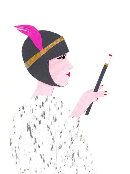 1920s Flapper by Karolina Grenczyk