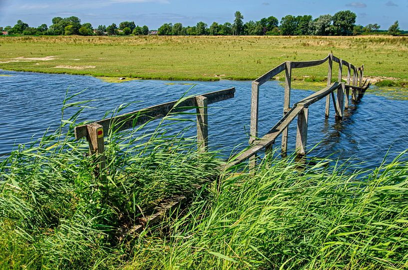The bridge across the Strypse Watering by Frans Blok - photos, art and other wall decoration