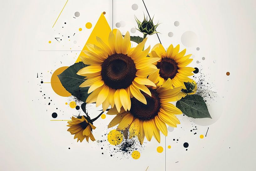 Sonnenblumen von Poster Art Shop