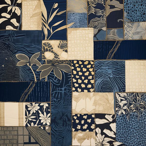 Abstrakte Botanik von Color Square