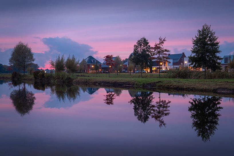 Geerpark Reflexion Rosa Himmel von Zwoele Plaatjes