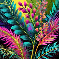 Neon plantkunde: Lichtgevende fluistering van de jungle