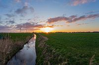 Sonnenaufgang in Friesland