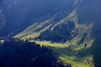 Lumière dans les montagnes