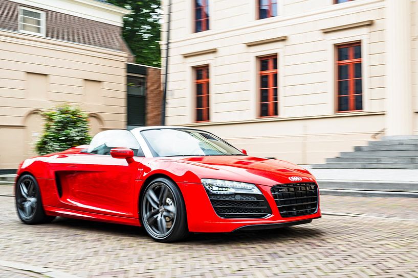 Audi R8 Spyder convertible sports car by Sjoerd van der Wal Photography