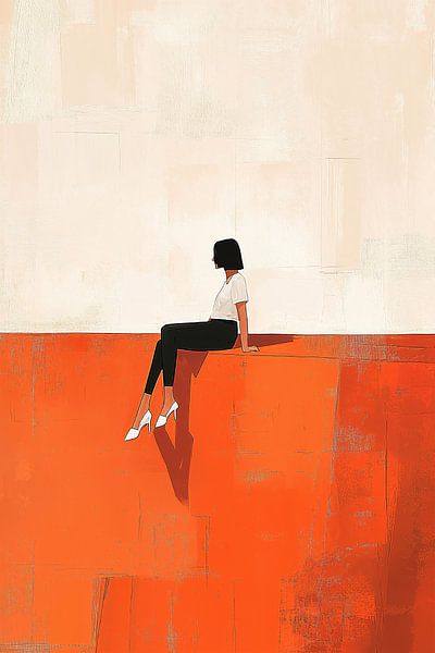 Sur 't Randje dans Orange n°4 par Studio BB