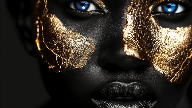 Reflets dorés : un portrait monochrome de belles âmes par Tim van Boxtel