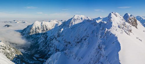 Panorama vom Nebelhorn sur Walter G. Allgöwer