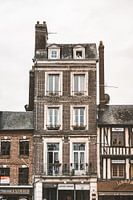 A beautiful building in Pont-Audemer in France