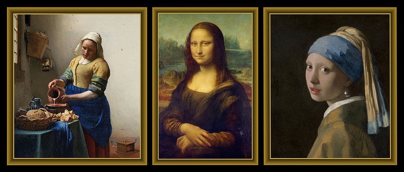 Die 3 schönsten gemalten Frauen von Digital Art Studio