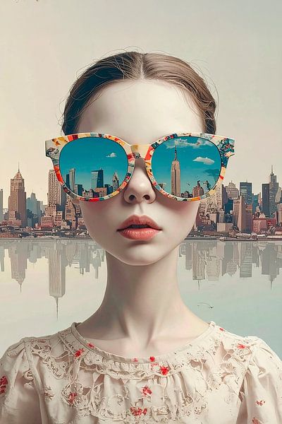 A pretty girl in the city... by Ans Bastiaanssen