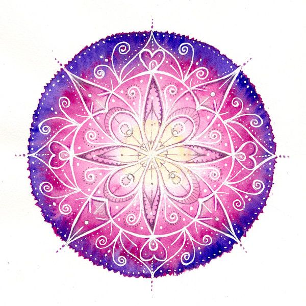 Mandala Pink by Atelier Zerah