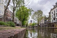 The Dom tower from the Oudegracht