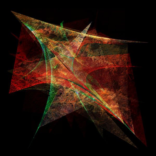 Zelotypia - abstrakte digitale Komposition von Nelson Guerreiro