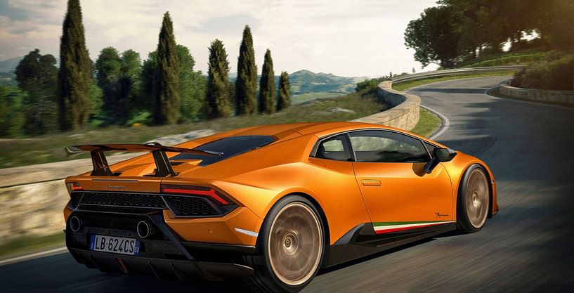 Lamborghini Huracan Performante Motion 5 supercar by Atelier Liesjes