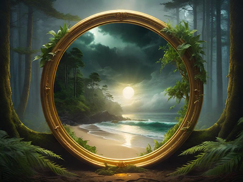 Spiegel zwischen zwei Welten von Nicolette Vermeulen