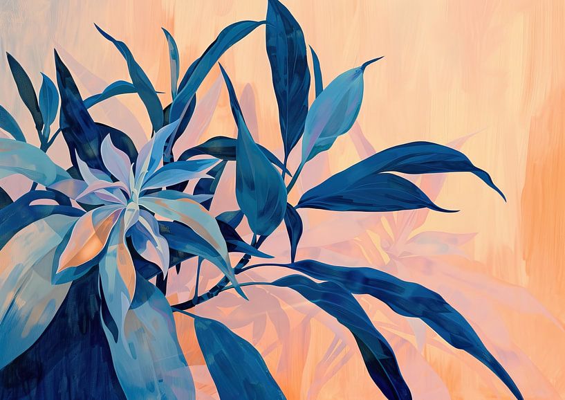 Pflanzen und Blätter von Wunderbare Kunst