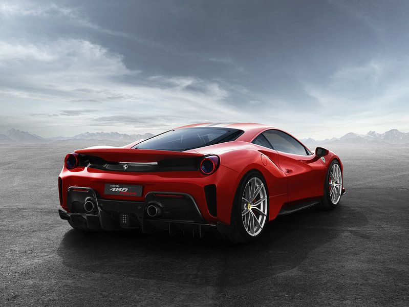 Ferrari 488 pista supercar par Atelier Liesjes