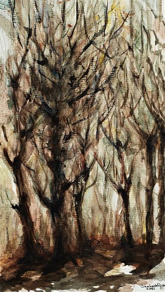 Forest path. by Ineke de Rijk