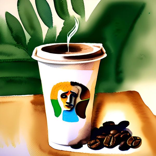 CAFE BAR von The Art of Mark Fischer