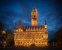 Vleeshal Middelburg at Night