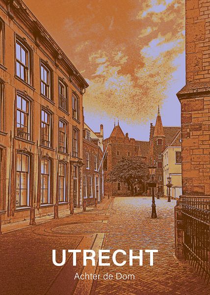 Utrecht - Hinter dem Dom von Gilmar Pattipeilohy