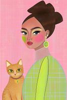 The girl with the earring