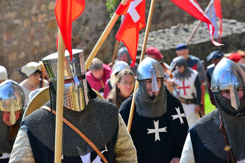 Die Ritter auf der Hochburg von Ingo Laue