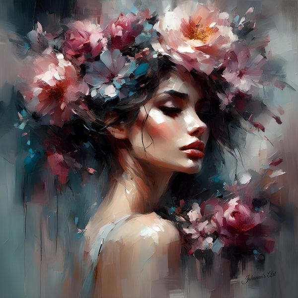Blühende Schönheit 4 von Johannas Art Creations