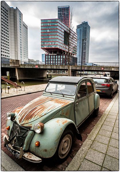 The rusty 2CV by Pieter van Roijen