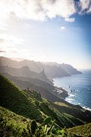 Sunset on the island of Tenerife