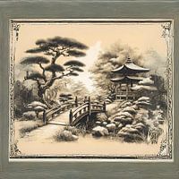 Pont et jardin japonais 3