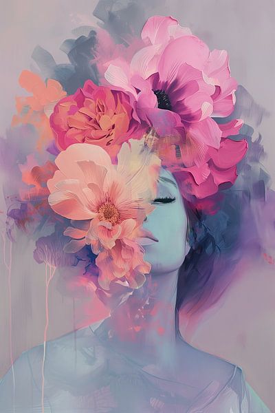 Süße Umarmung florale Verschmelzung von Bianca ter Riet