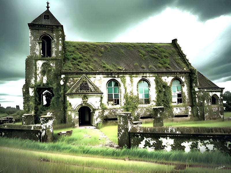 Verlassene Kirche von TrishaVDesigns