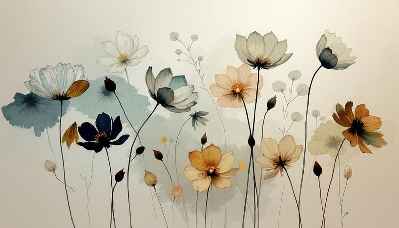 Zartes Blumen Bouquet von FRESH Fine Art