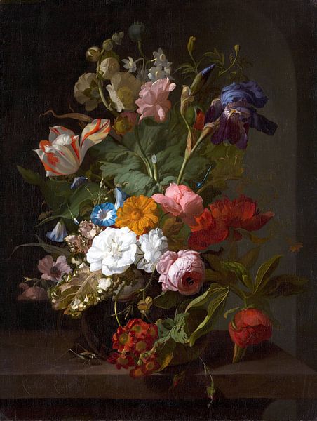 Vase mit Blumen, Rachel Ruysch von Schilders Gilde