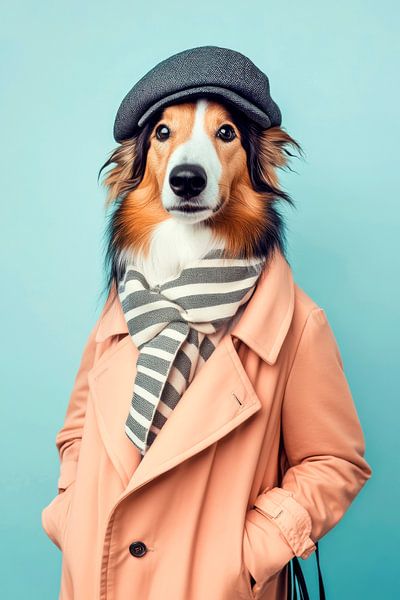 Collie par Poster Art Shop