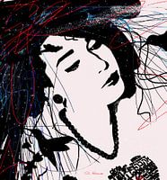 Art Pop China Lady Carmen Sander 