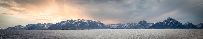 Pics panoramiques des Lofoten, Norvège par Rietje Bulthuis